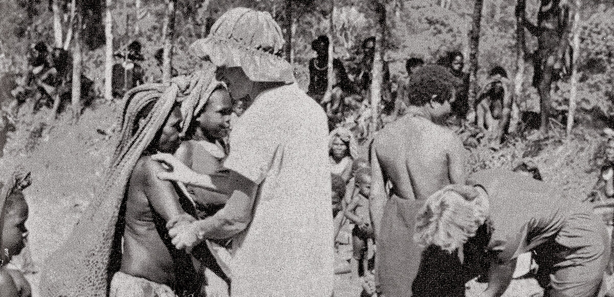 Control work in the Papua New Guinean bush (circa 1965).